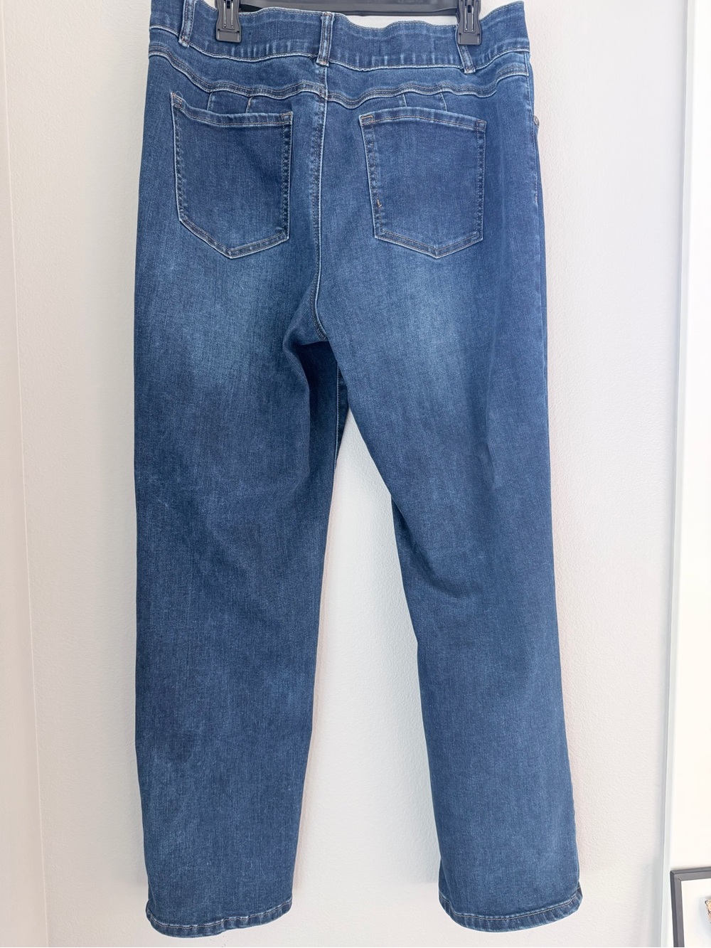 Tribal Sophia Curvy Women’s Straight Leg Jeans - Medium Blue Wash - Picture 2 of 4